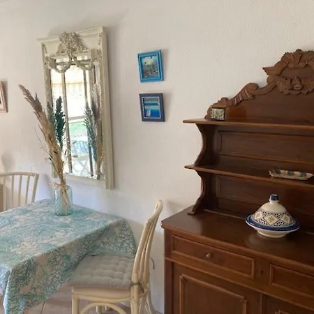 Climatise Au Centre-ville Du Lavandou Avec Parking Securise Et Terrasse - Fr-1-308-184 Apartment Le Lavandou
